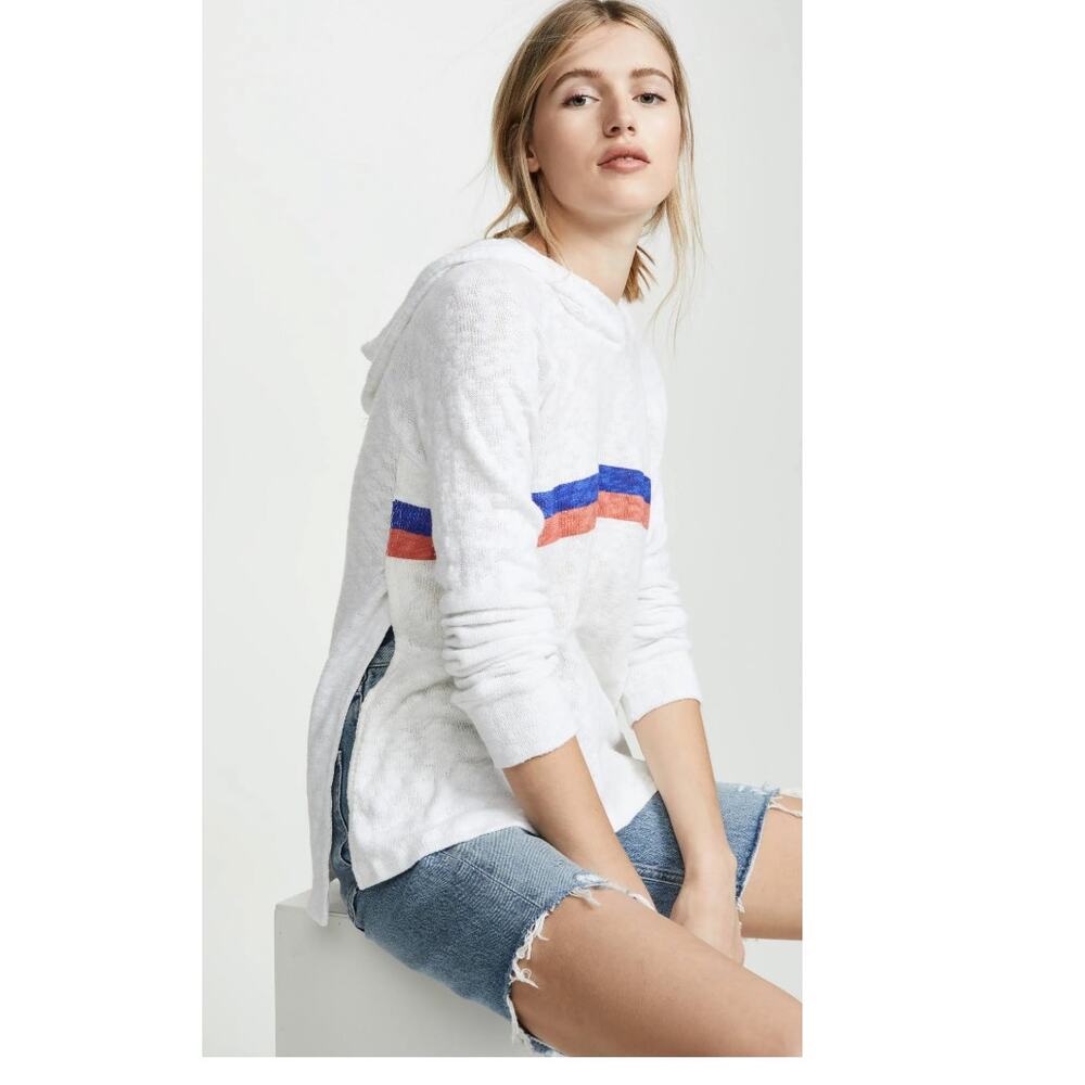 Sundry striped light weight beach hoodie. Size 1 or Small.